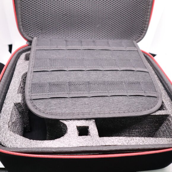 Carrying case for nintendo switch hard shell black slightly used pre-owned - Picture 9 of 12